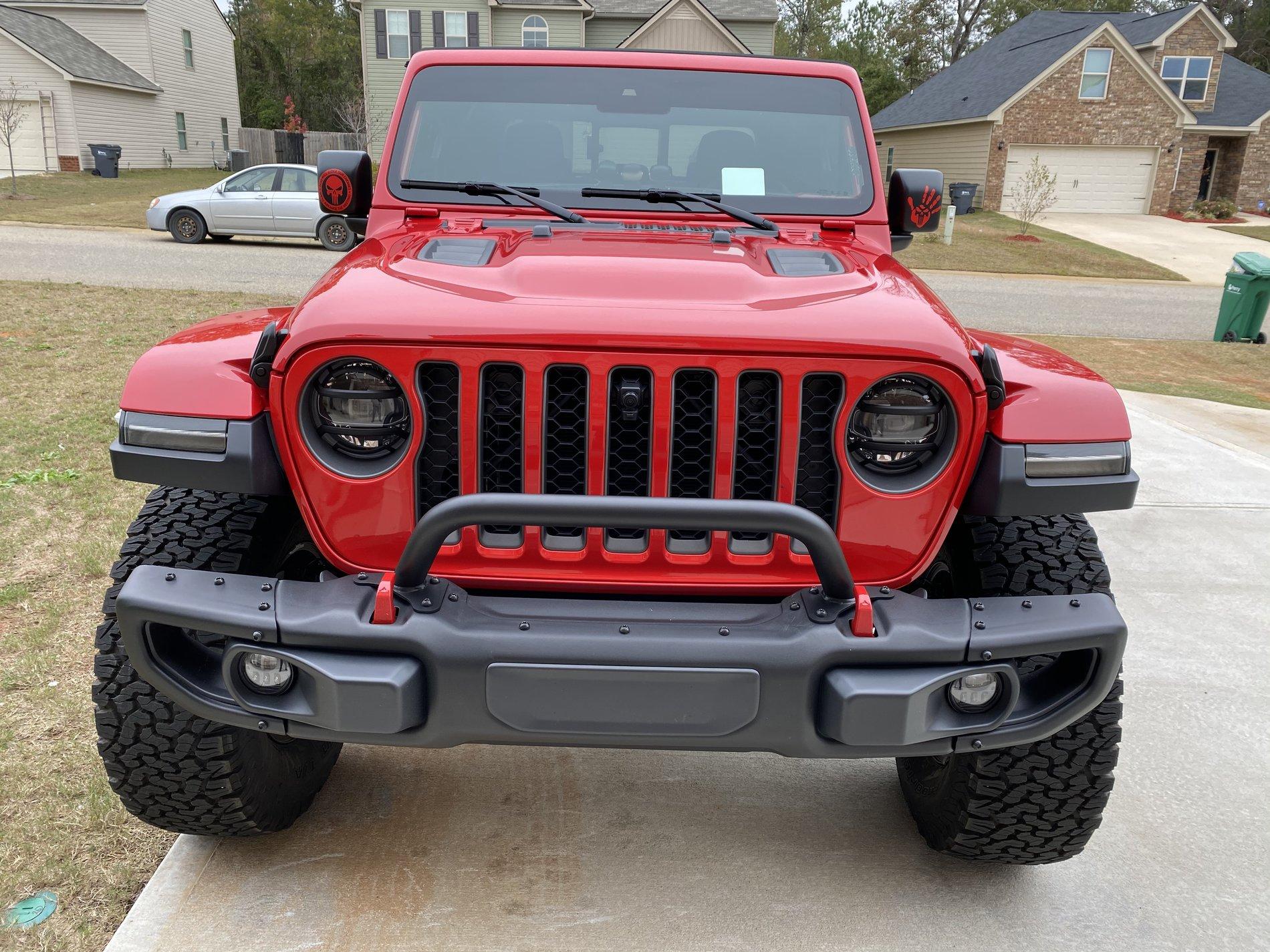 Jeep Gladiator Warn compared to Mopar Grill Guard 68930758-580D-43CF-BC99-CB345E8978D1