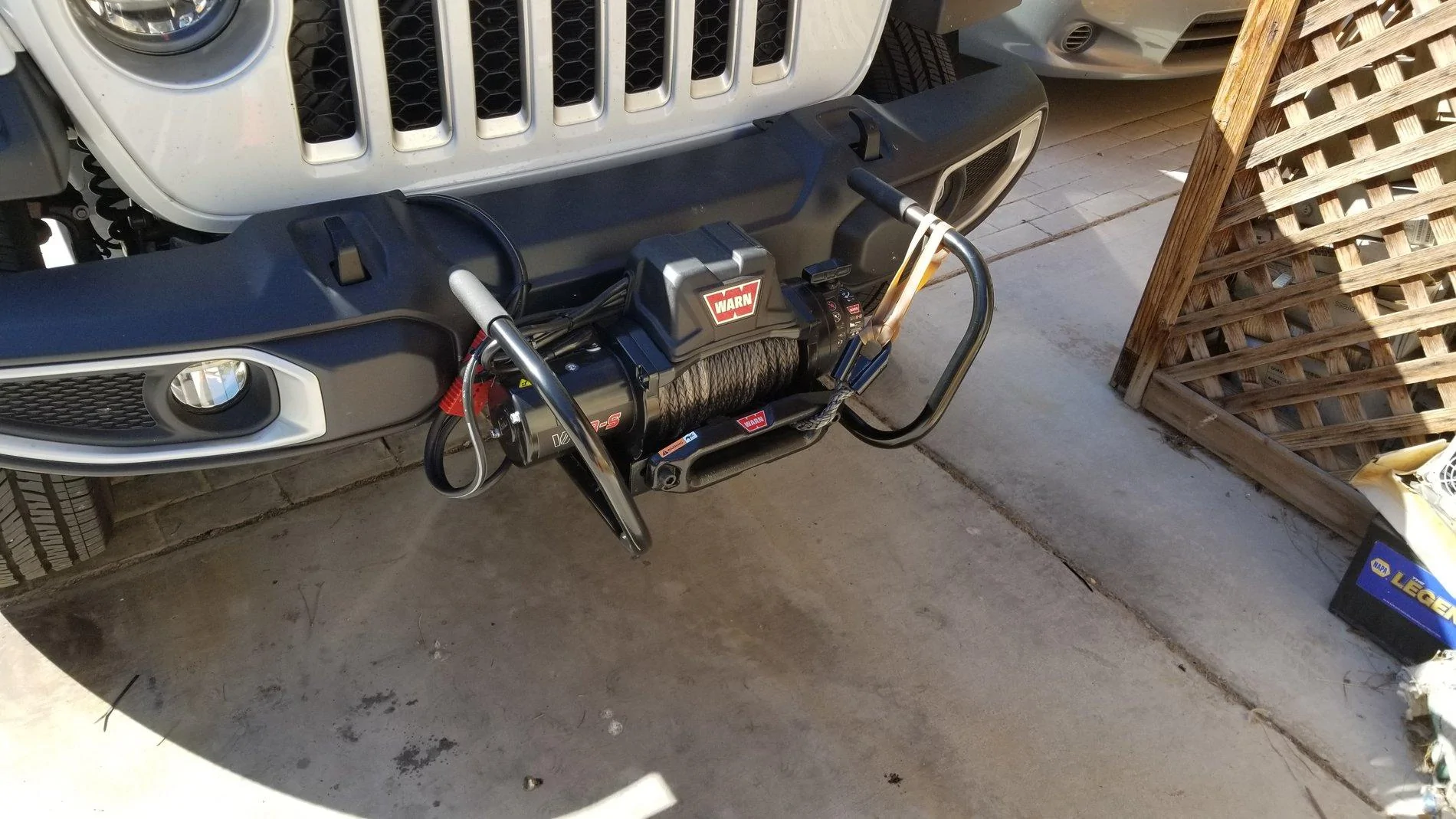 Jeep Gladiator Front hitch receiver 20191003_150812