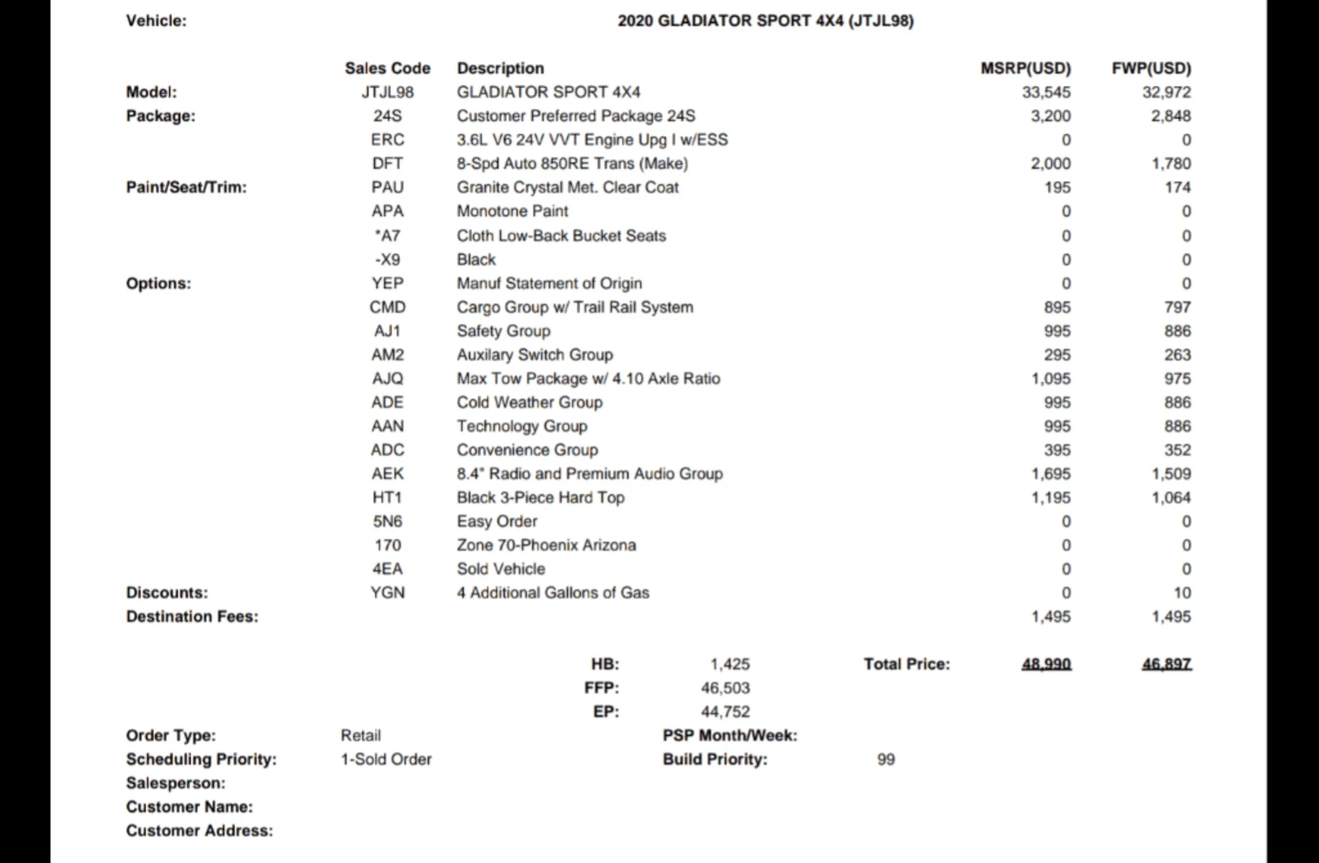 Jeep Gladiator Below Invoice Discussion @ Motor Inn of Spirit Lake Screenshot_20191114-161020