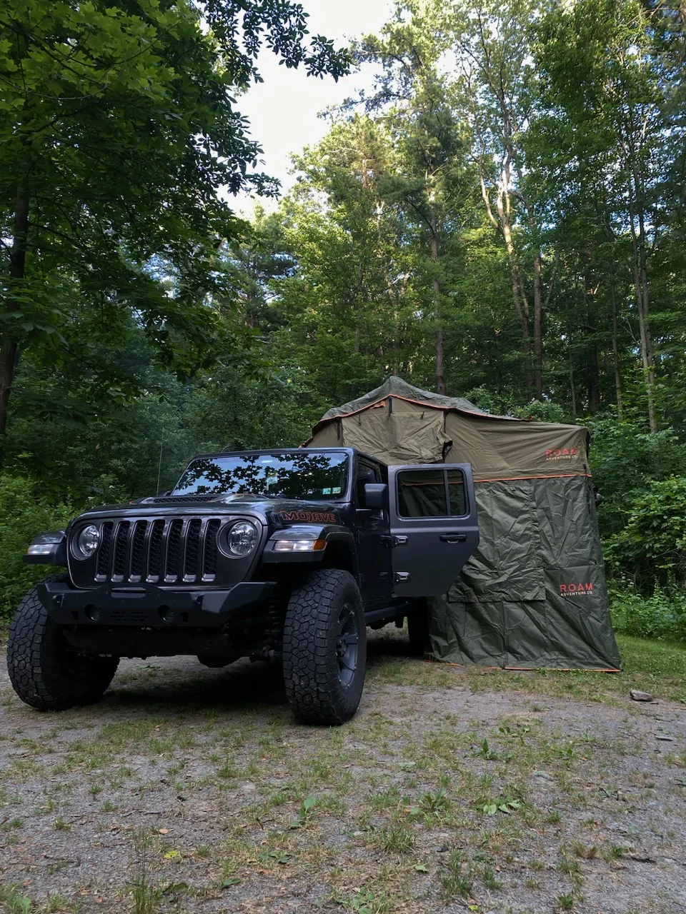 Jeep Gladiator So for those with Overlander rigs, questions.. 1st Camp set up 2024