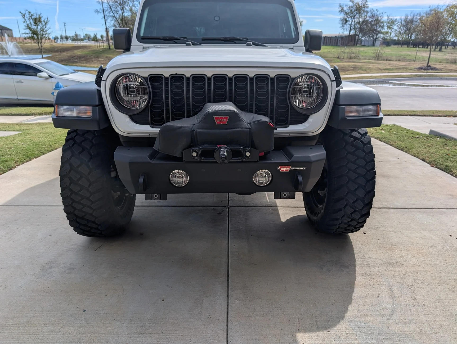 Jeep Gladiator Warn Crawler Stubby Front Bumper PXL_20251122_172644629.MP