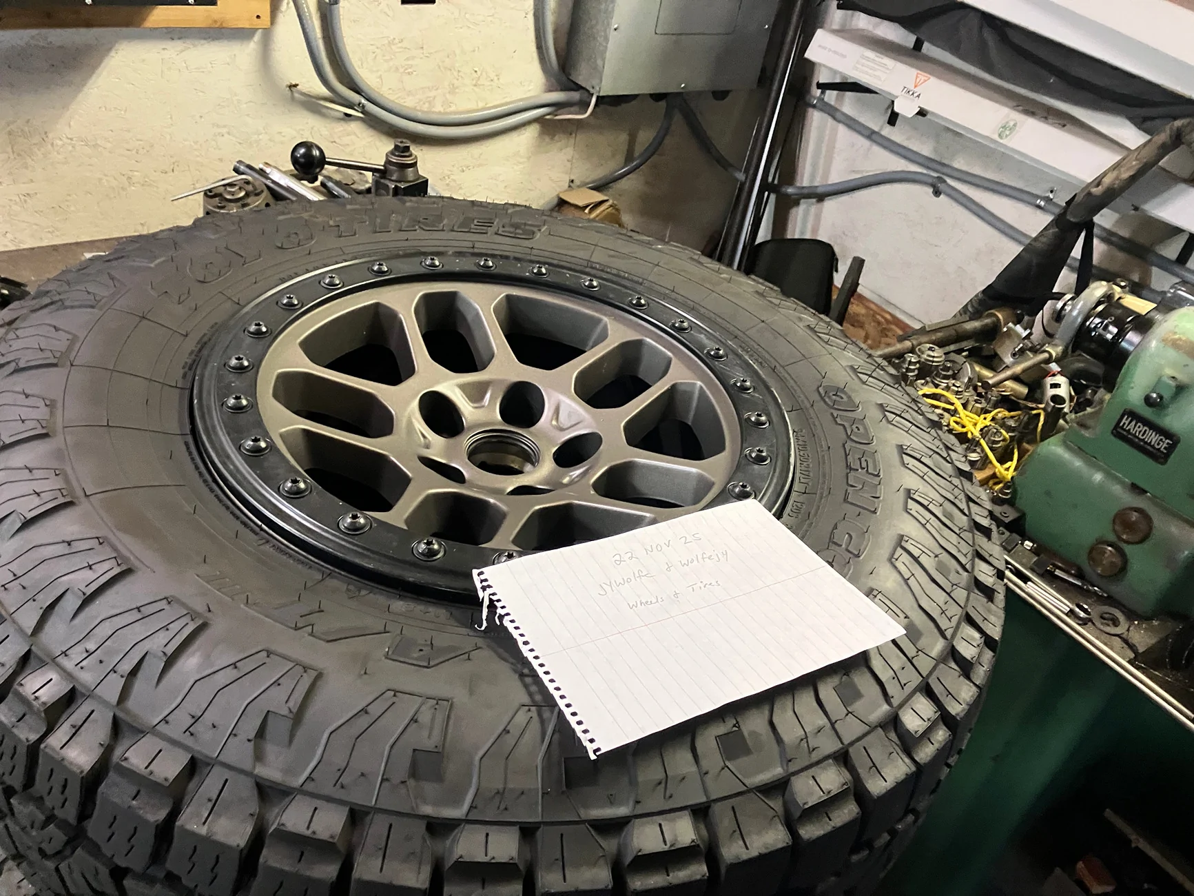 Jeep Gladiator (Reduced) 5 x Mopar Beadlock Capable Wheels 8x17 +12 offset with Toyo ATIII 34x10.5r17 IMG_6547