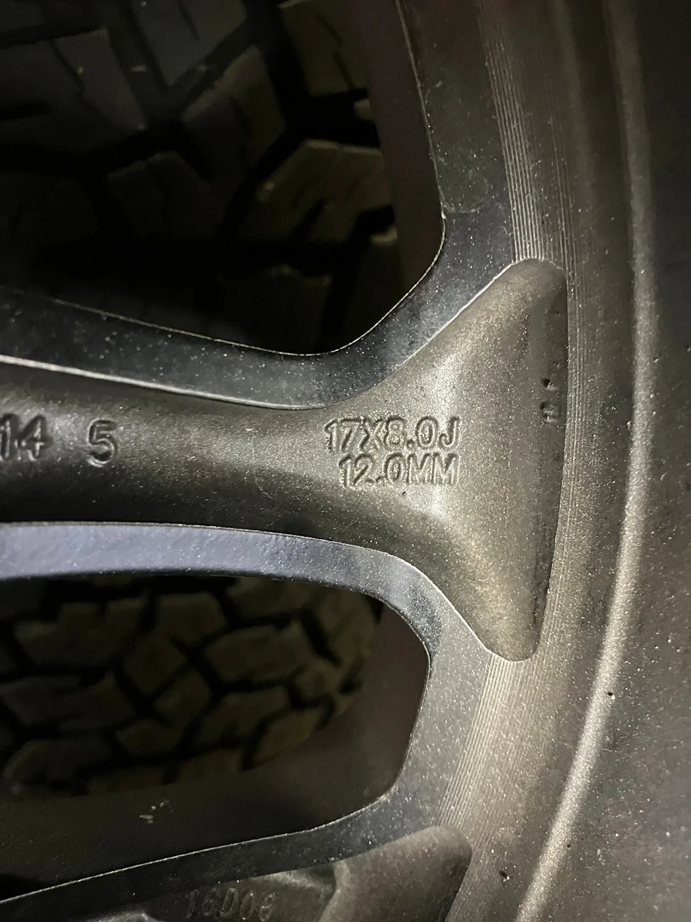 Jeep Gladiator (Reduced) 5 x Mopar Beadlock Capable Wheels 8x17 +12 offset with Toyo ATIII 34x10.5r17 IMG_6555