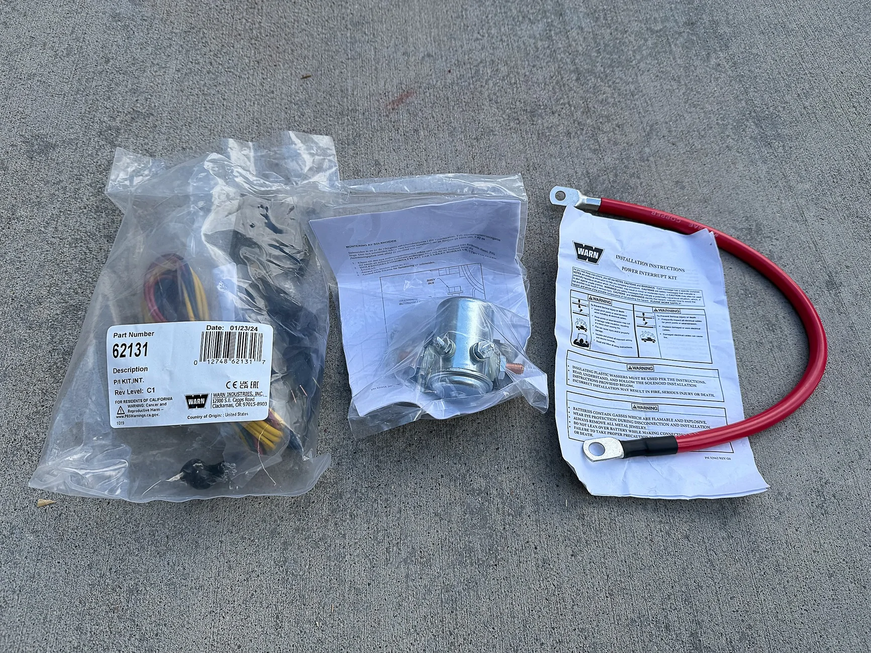 Jeep Gladiator WTS Warn Winch Isolation Kit IMG_E3043-1