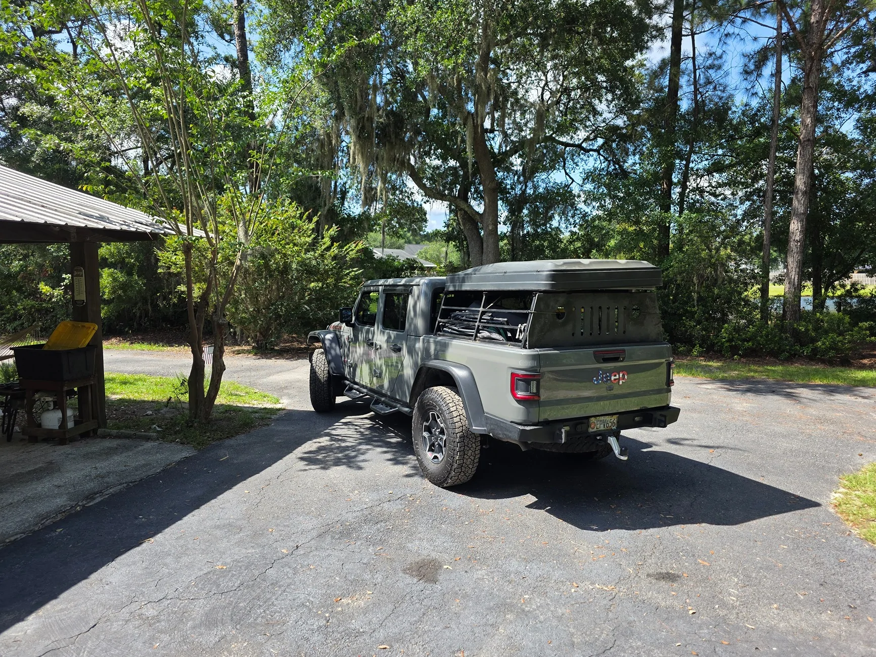 Jeep Gladiator DIY Bed Rack 20250622_105146