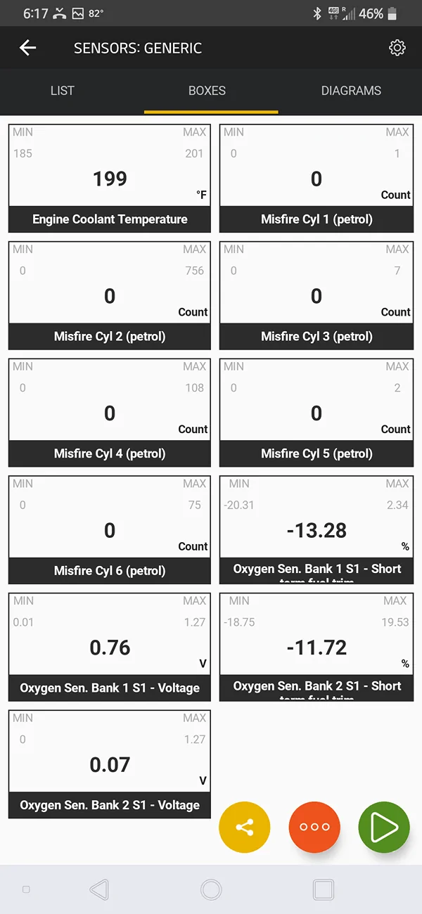 Jeep Gladiator Rough idle on cold start, not as bad after warmed up Screenshot_20220915-181729