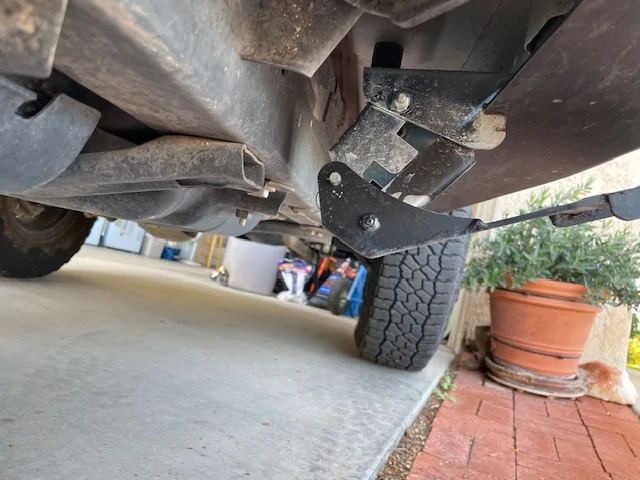 Jeep Gladiator MORE Hide A Step with RC HD sliders IMG_4253