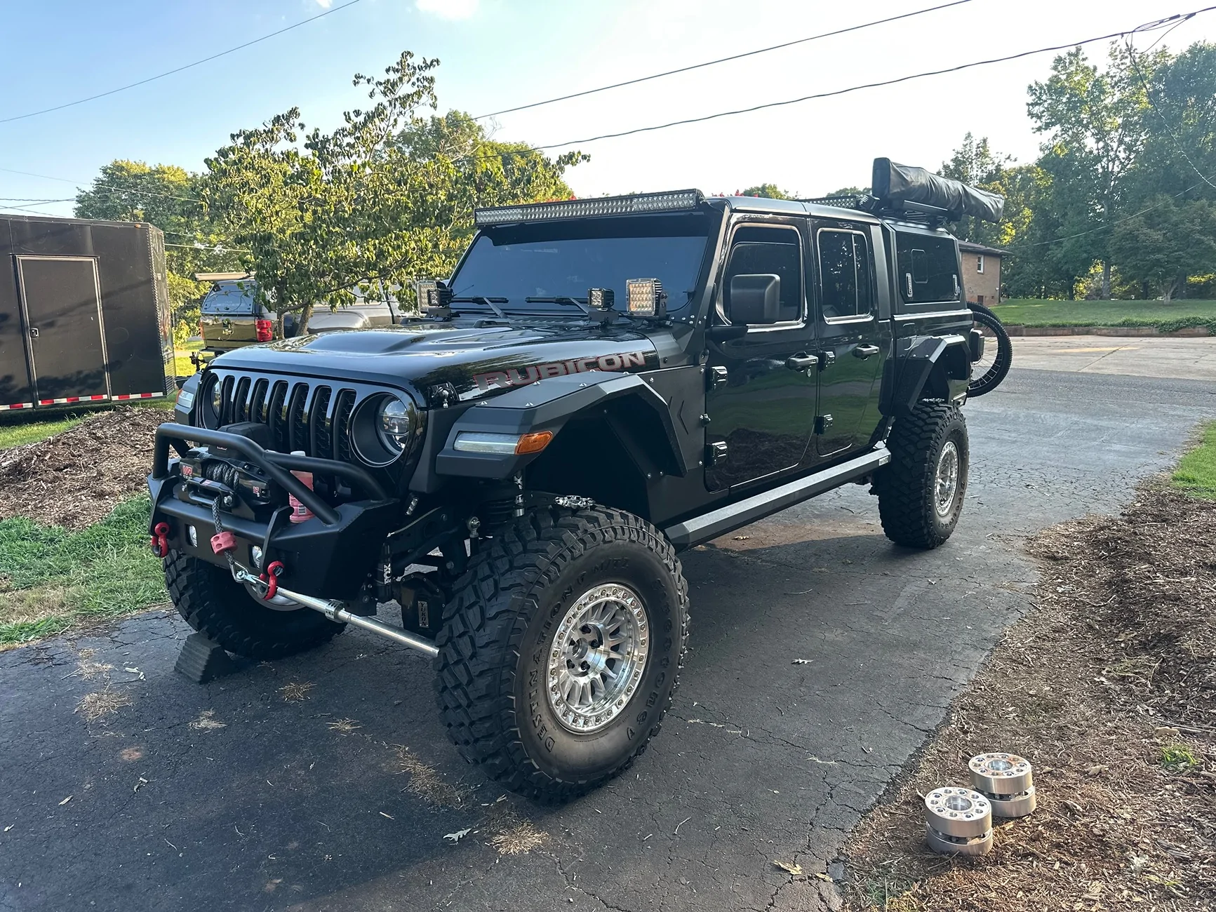 Jeep Gladiator 2023 JT Mall-Walker AND Highway Comfort Shocks Choices IMG_8191
