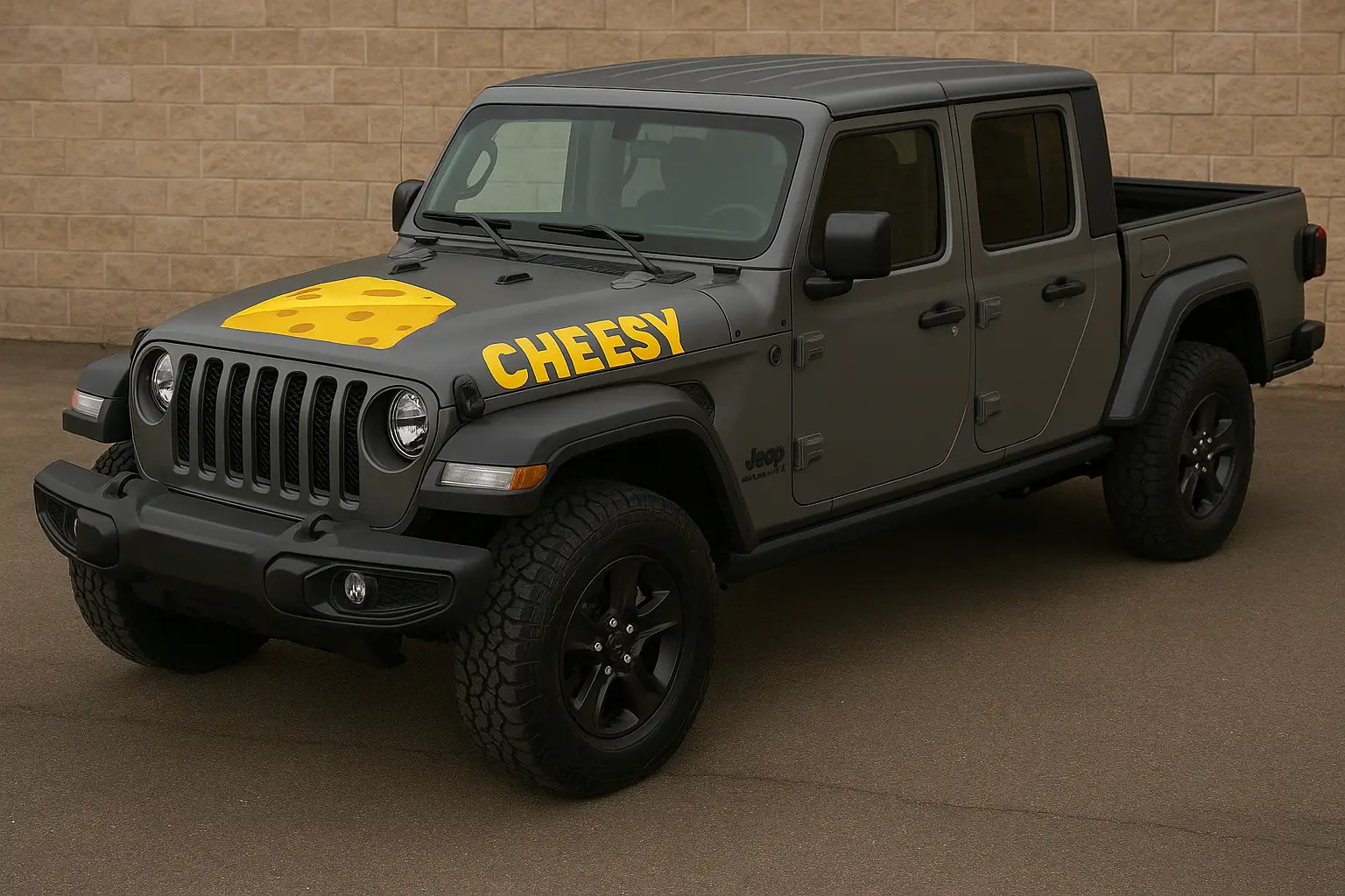 Jeep Gladiator Is this hood decal cheesy?? 1764100084192-ao