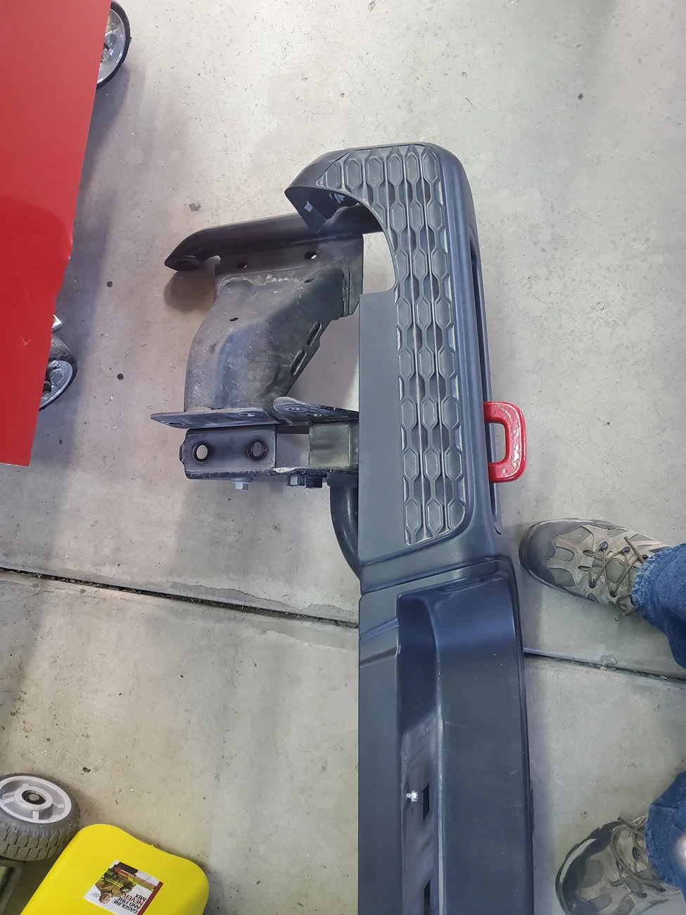 Jeep Gladiator 2001 Rubicon rear steel bumper complete 20251123_131837