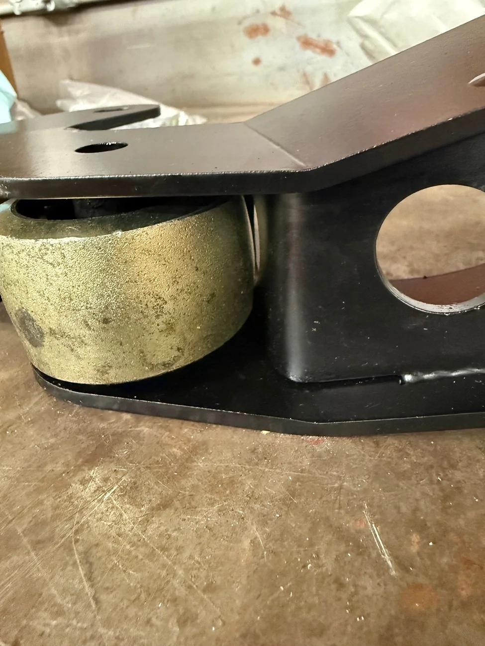 Jeep Gladiator Evo geometry brackets and metalcloak control arms incompatible IMG_9616