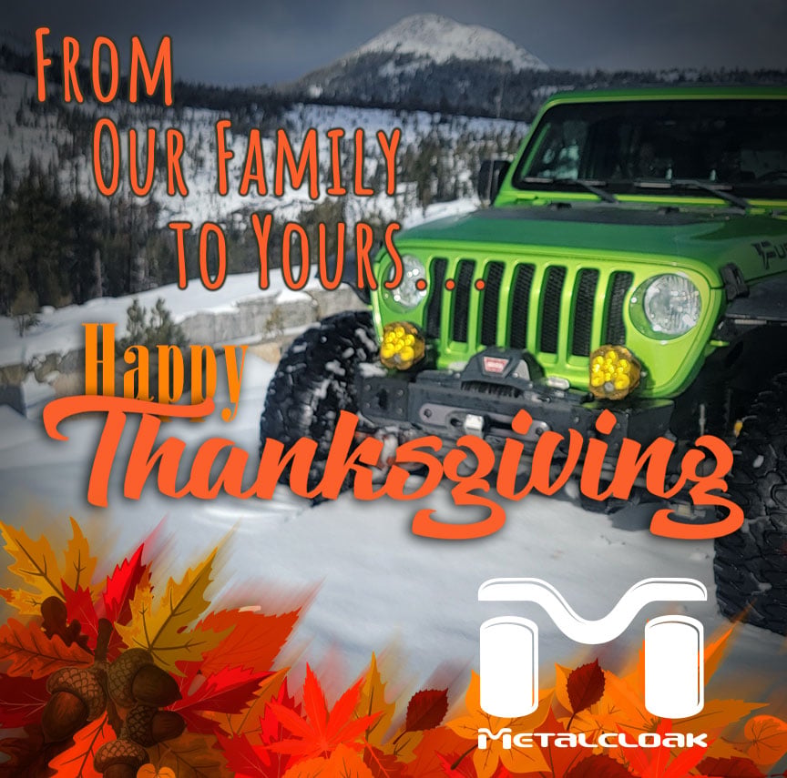 Jeep Gladiator The Biggest Sale Is On! 15% - 35% Off + Thousands of $$ in Giveaways! Happy-Thanksgivin