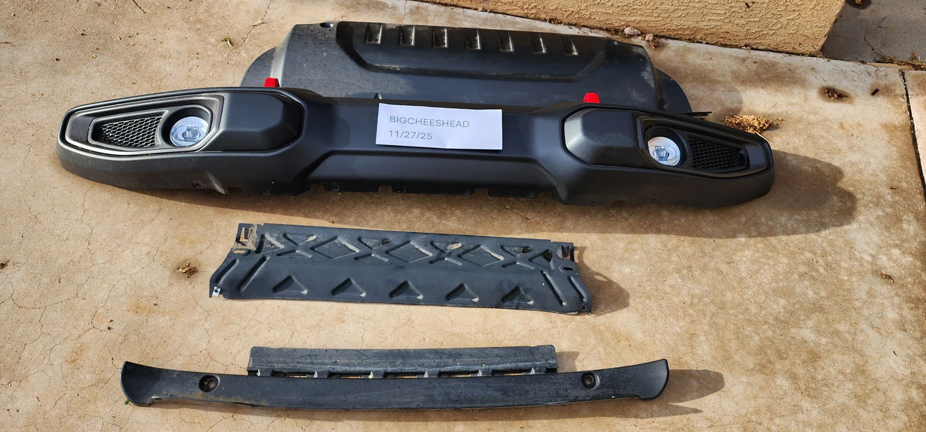 Jeep Gladiator Jeep JL/JT Front Bumper with Steel Skid Plate 20251127_142817