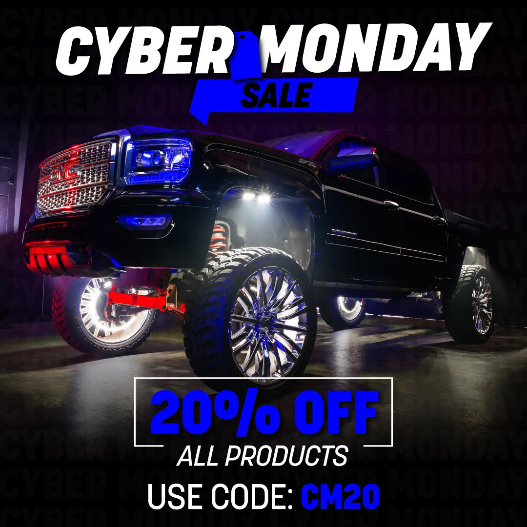 Jeep Gladiator Heads Up! Oracle Lighting Cyber Monday Sale Is Live — 20% Off Everything CM2025-social