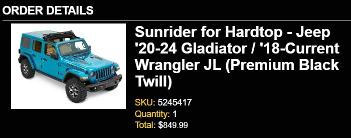 Jeep Gladiator Sunrider owners - MY mess-up, or theirs? 20202024Gladiator