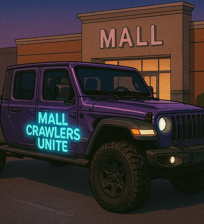 Jeep Gladiator Okay… Who Wants Illuminated Decals on Their Rig? 👀 mall_unite1
