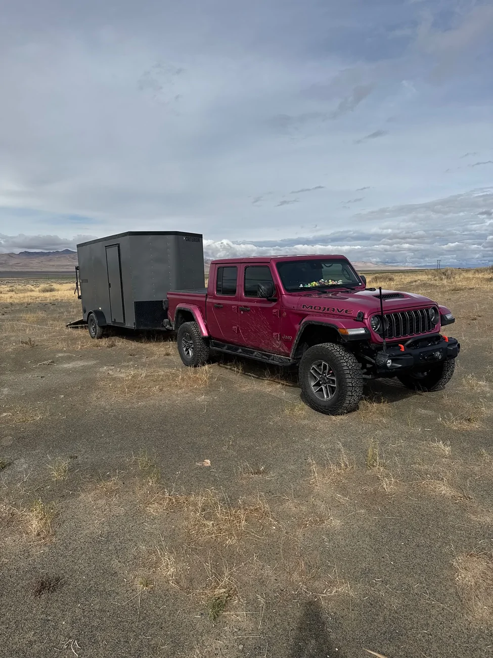 Jeep Gladiator Will it work? 17x8.5 /0 offset/ 4.75 Backspacing with 35x12.50/315x70 x  on a MOJAVE IMG_7531