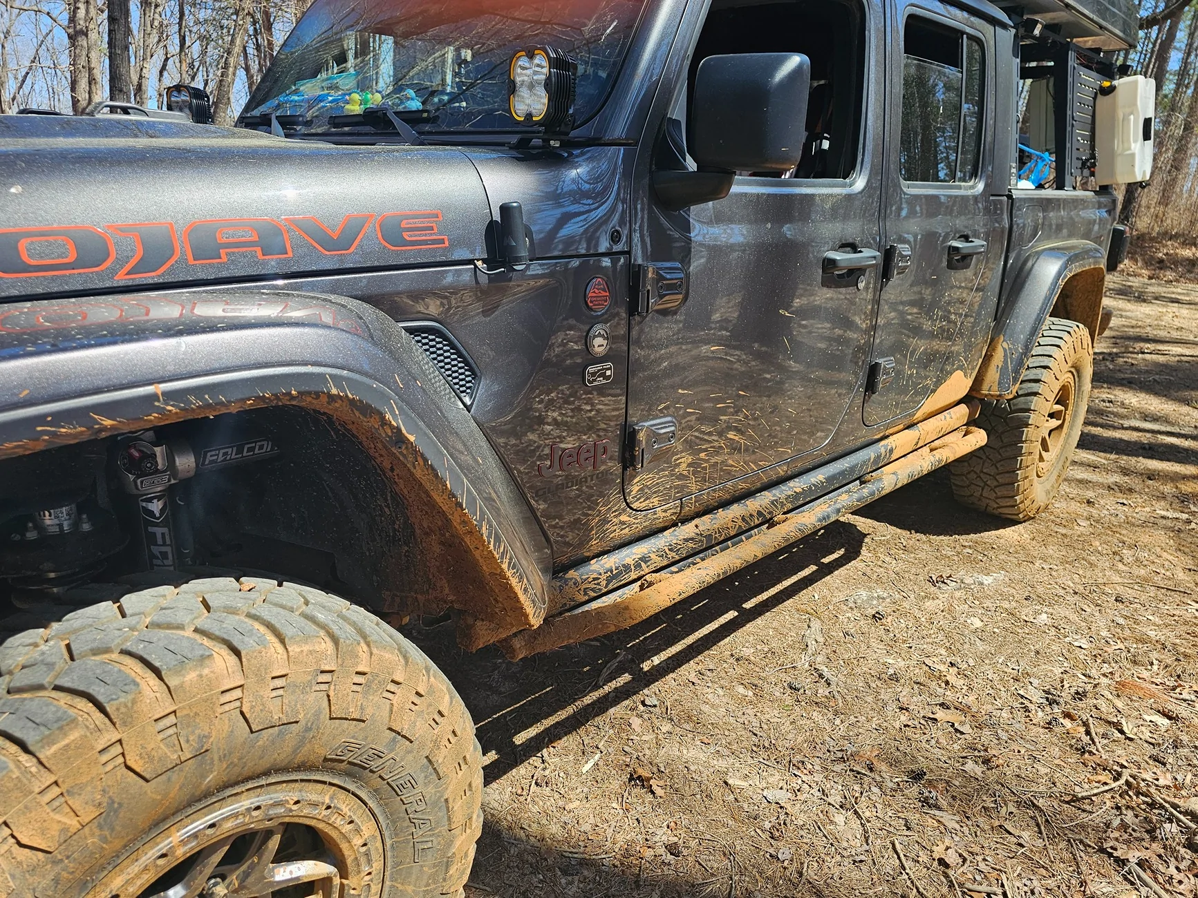 Jeep Gladiator What Sliders & Running Boards are you running on your Gladiator for overlanding? 20250322_131550