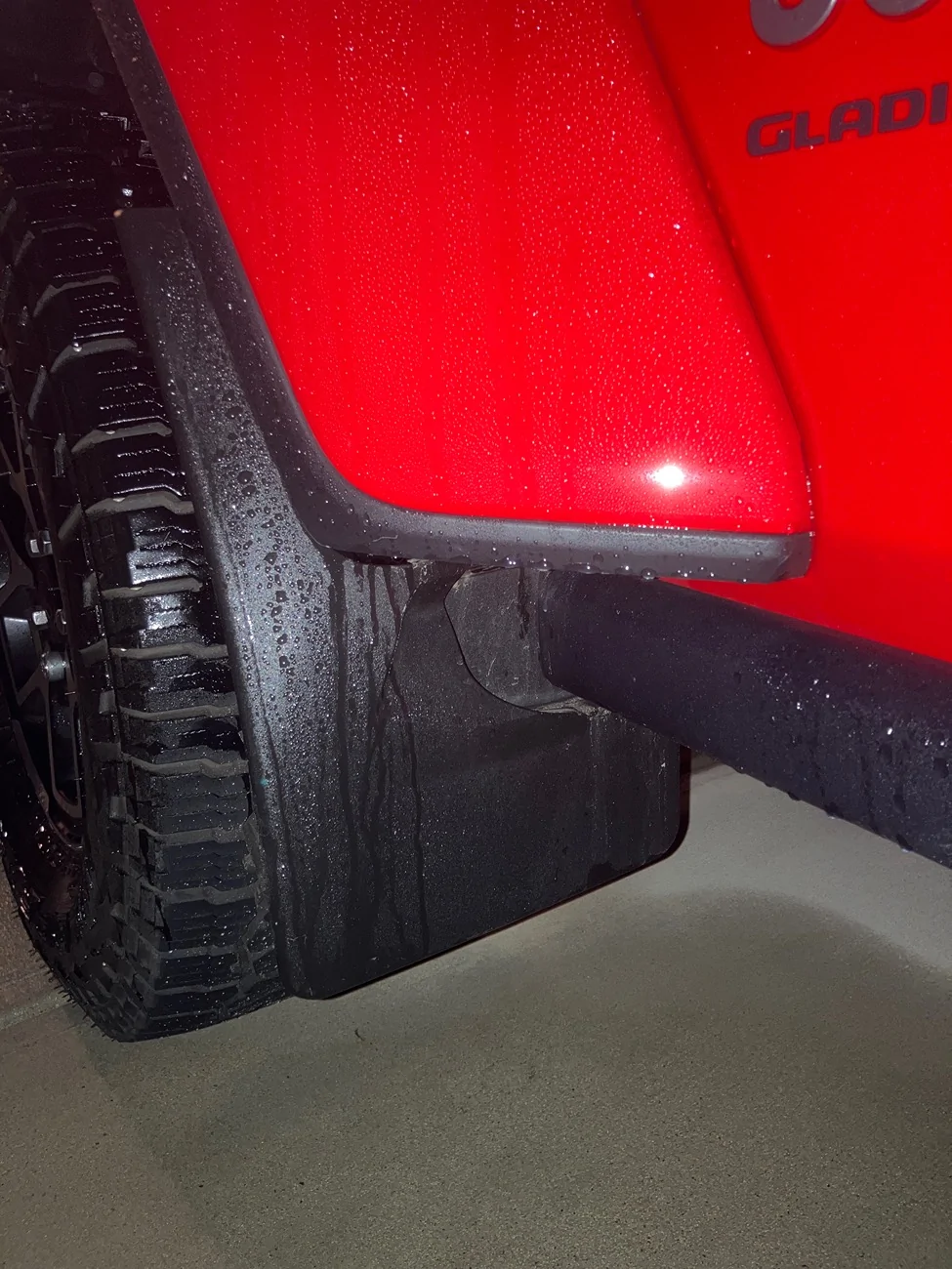 Jeep Gladiator What do you recommend for aftermarket mud flaps? imag