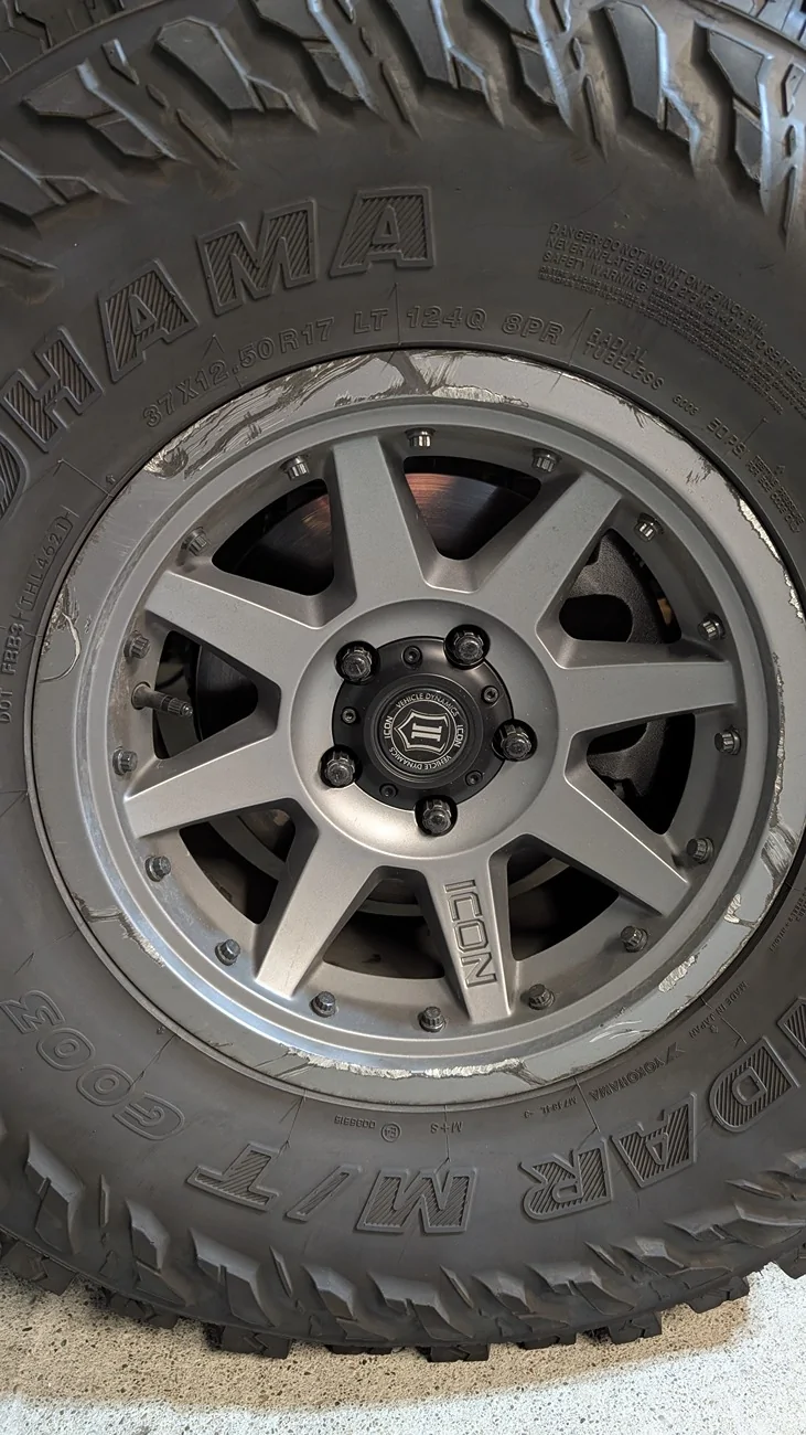 Jeep Gladiator ICON ALLOYS Rebound Pro - alternative beadlock wheel 1000017477