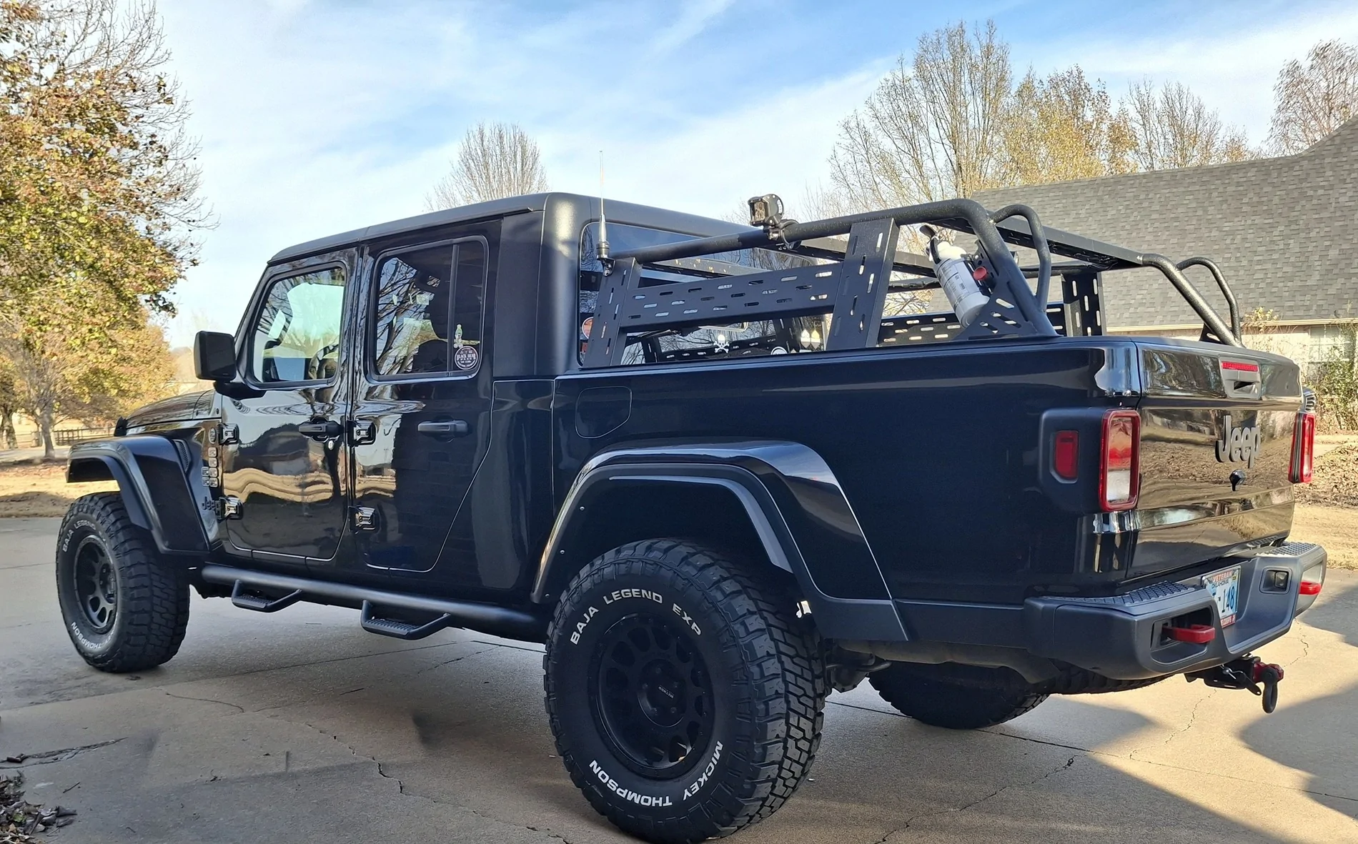 Jeep Gladiator Mickey Thompson Legend EXP 35s Installed- Gravel Road Living 20251211_150700