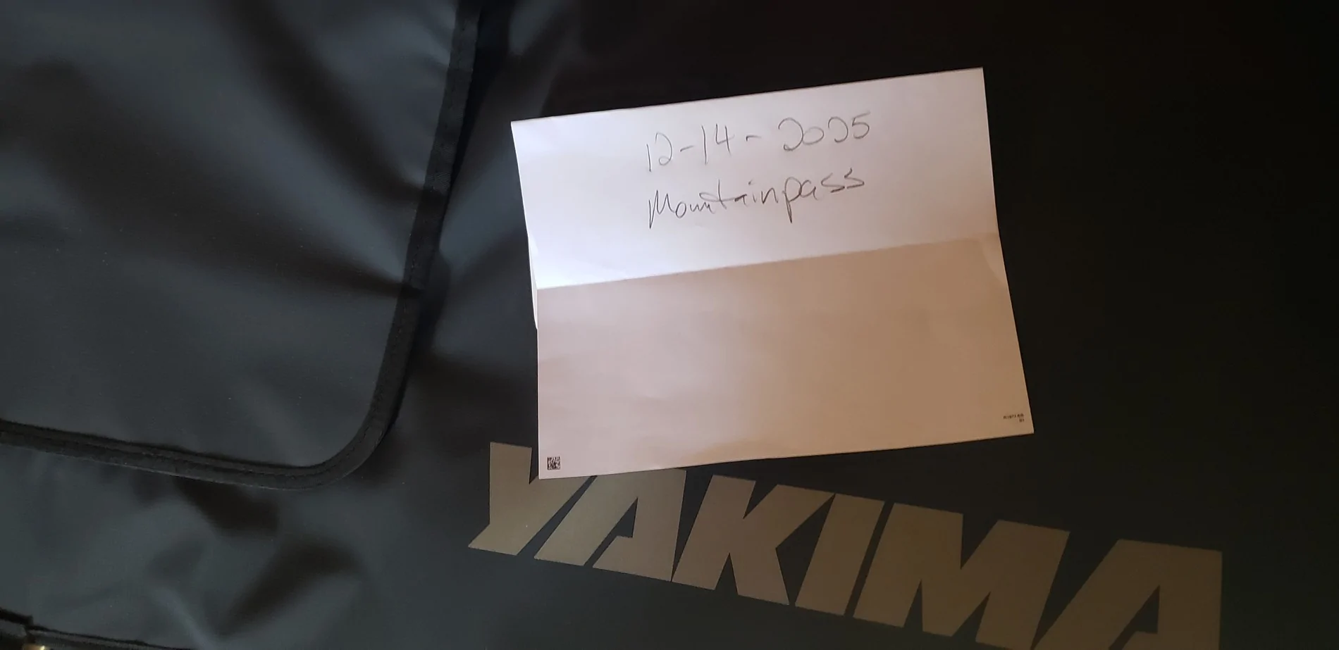 Jeep Gladiator Yakima Gatekeeper Tailgate bicycle Pad $75 20251214_132939