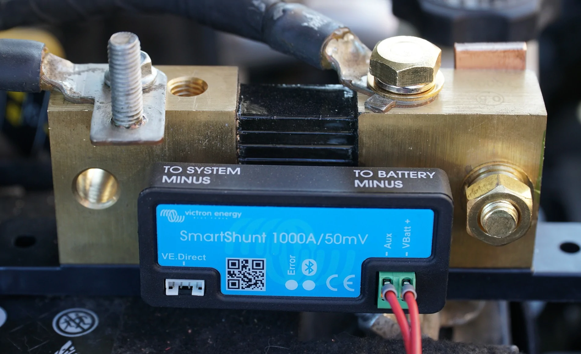 Jeep Gladiator Victron battery monitor DSC09600