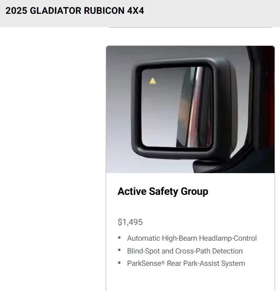 Jeep Gladiator Enabling auto high beam 1766143832897-qv