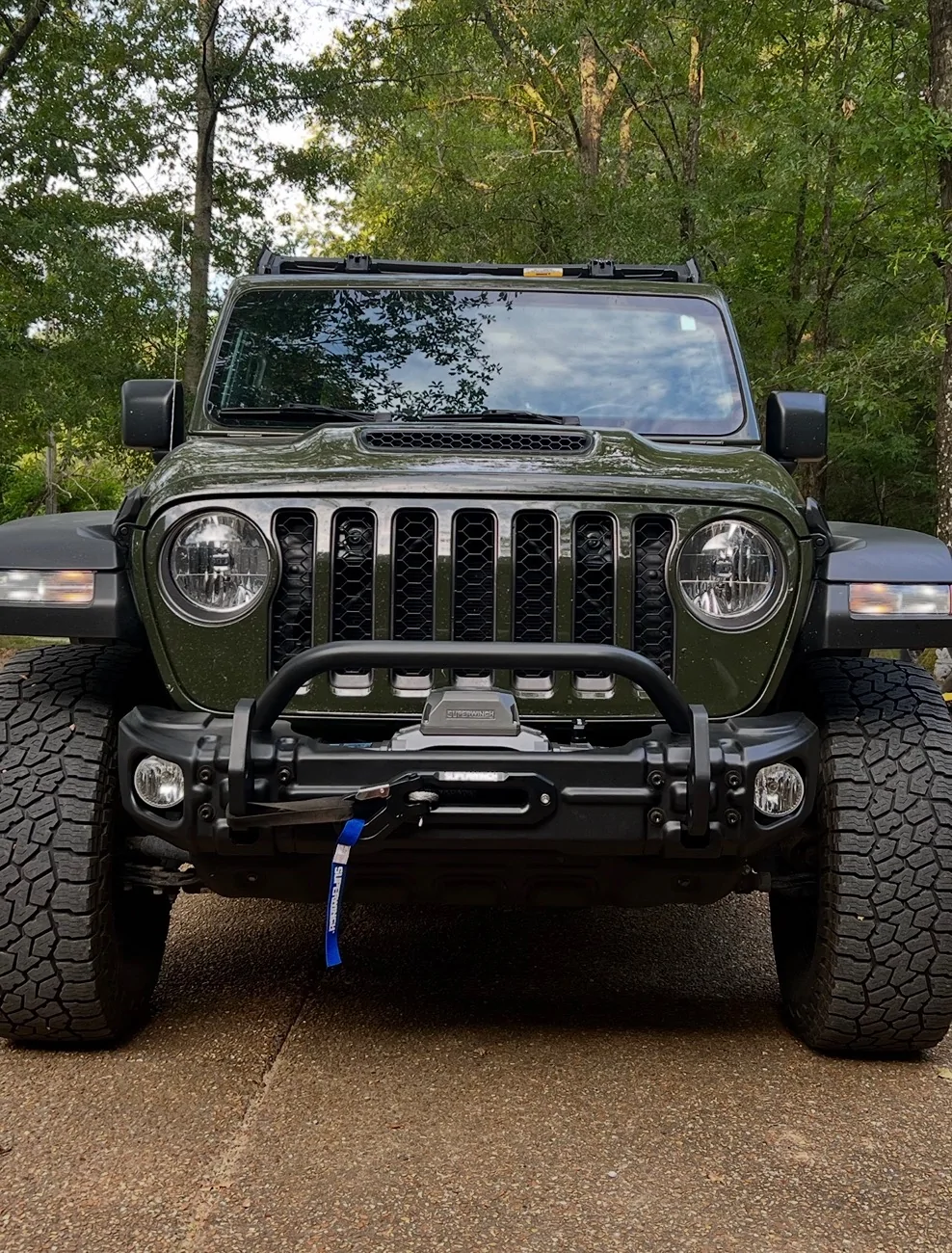 Jeep Gladiator Aftermarket Bumpers that accept Mopar LED fog lights? IMG_9979