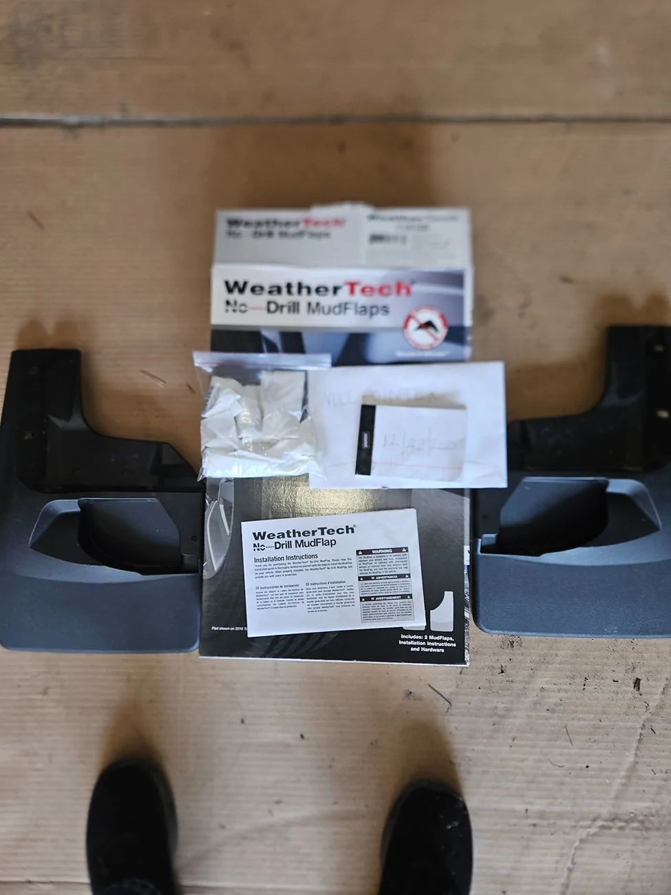 Jeep Gladiator $50 Weather Tech Mud Flaps 20251221_144417