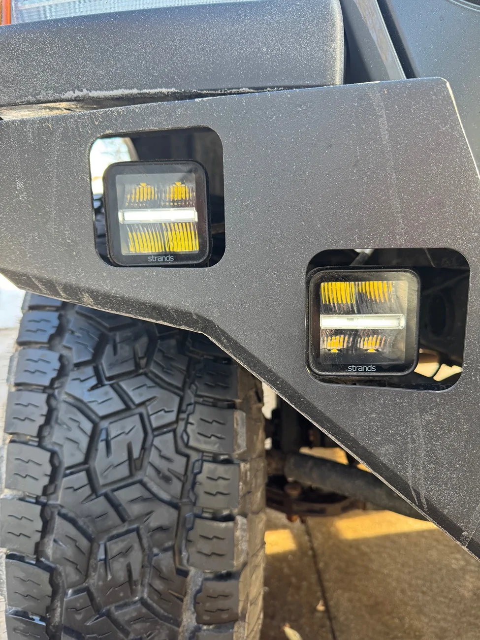 Jeep Gladiator Strands Lighting Divison Siberia Cube Lights IMG_9891