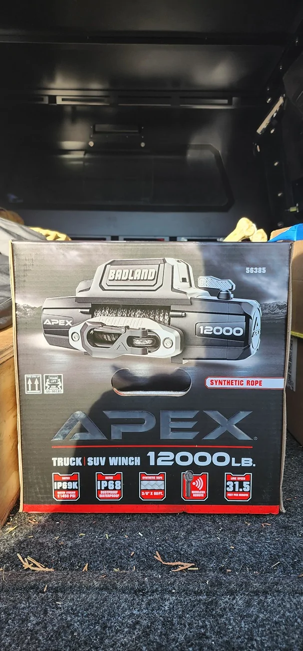 Jeep Gladiator Badlands Apex Winch only $399- Today only! 20251223_141213