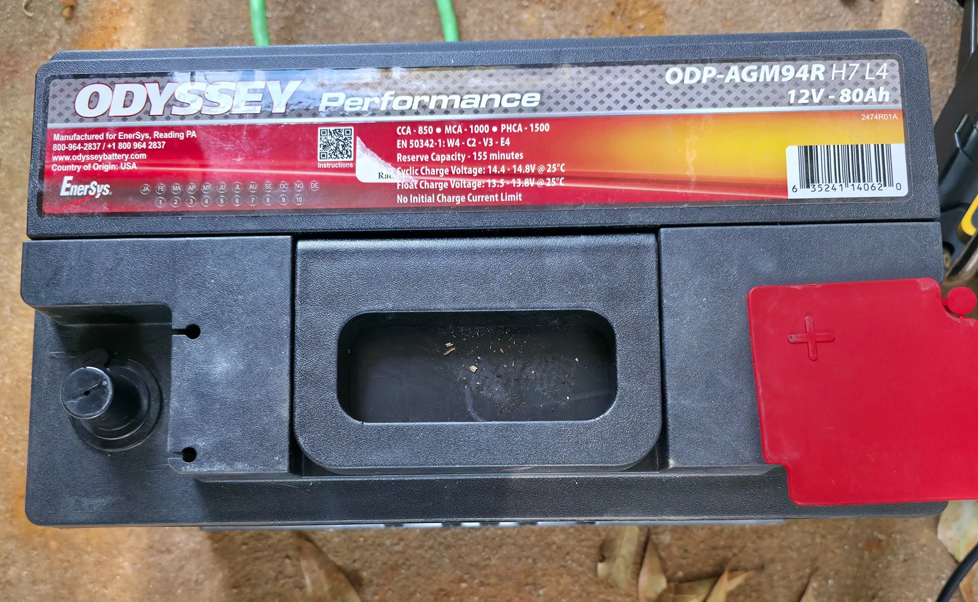 Jeep Gladiator Which two leads to disconnect from Battery for Aux Battery Delete? odyessy-battery-20251224