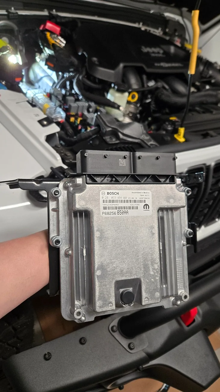 Jeep Gladiator Diesel PCM/ECU Removal Guide 20251225_123257
