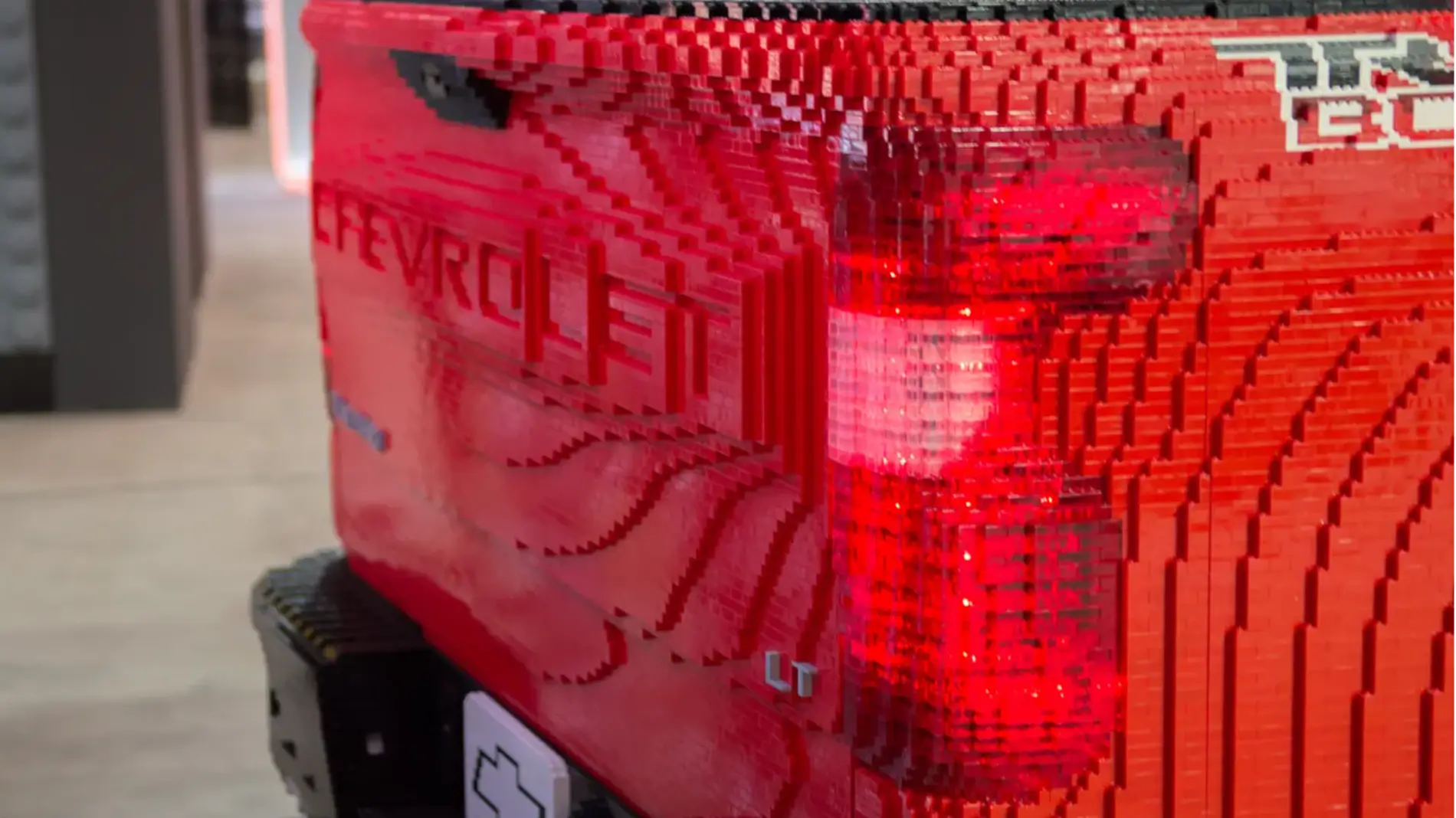 Jeep Gladiator Life sized LEGO Chevrolet Silverado Screenshot 2025-12-28 4.29.29 PM