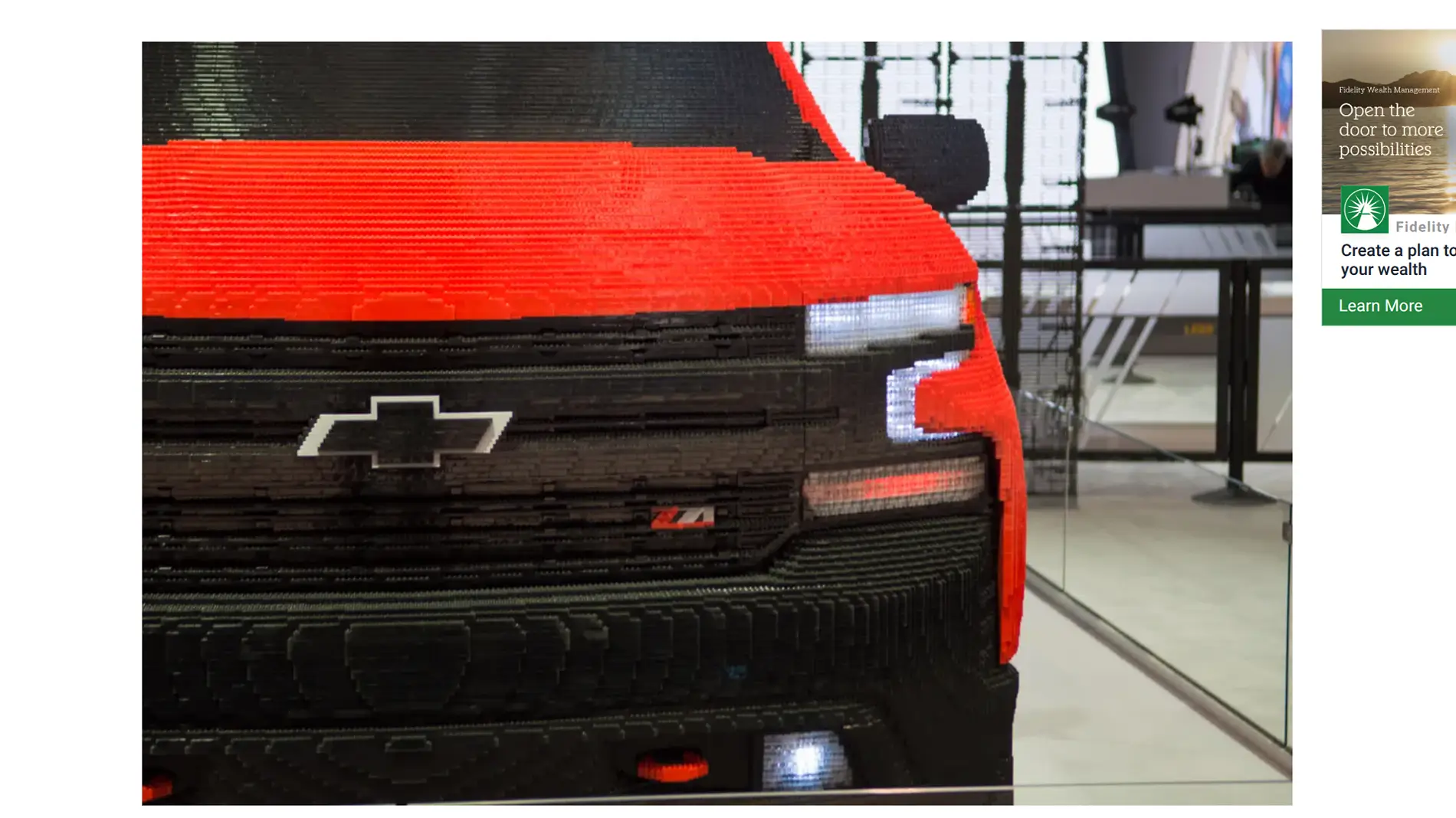 Jeep Gladiator Life sized LEGO Chevrolet Silverado Screenshot 2025-12-28 4.27.14 PM