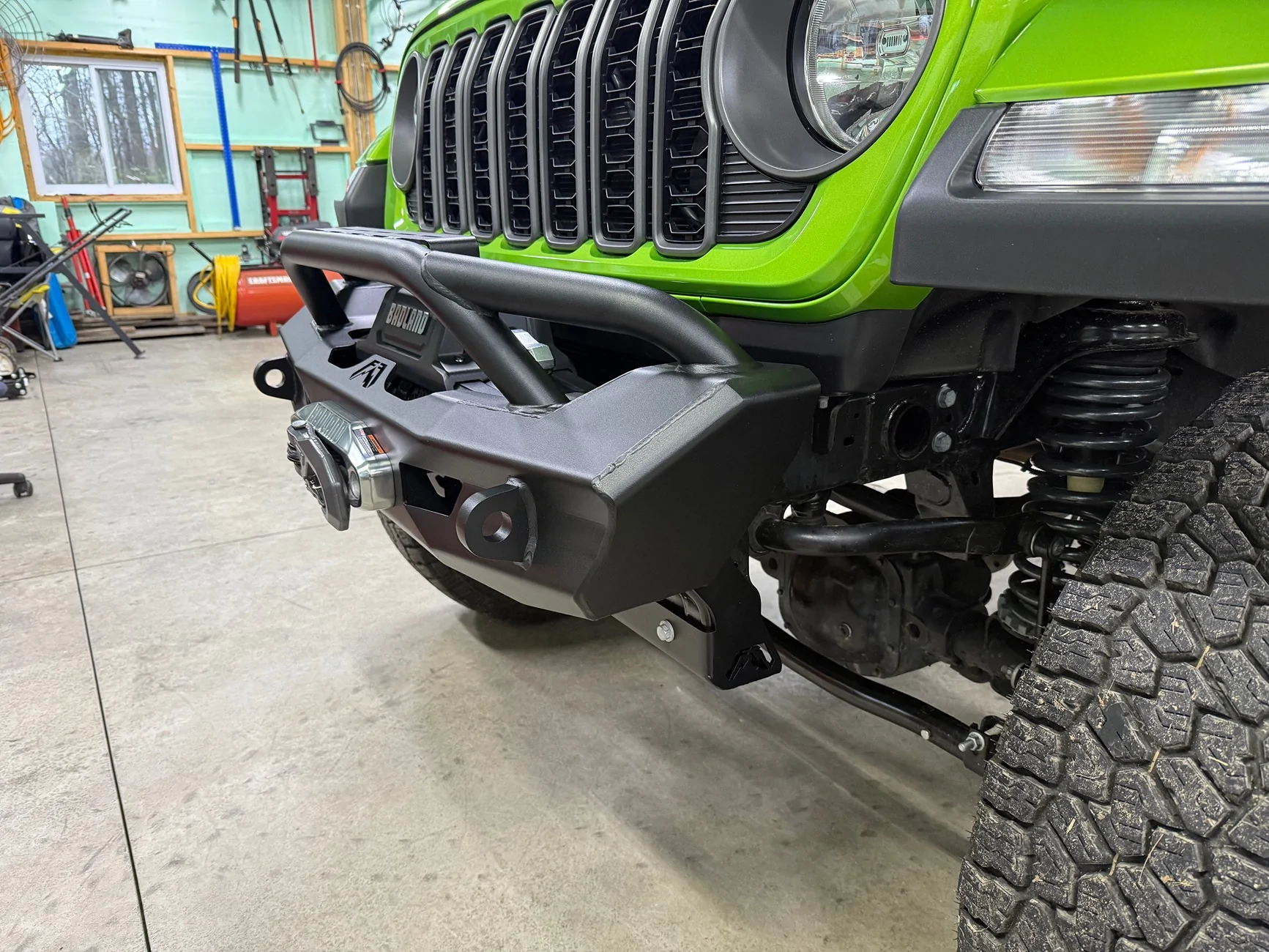 Jeep Gladiator Fab Four Ghost Stubby Bumper Installed IMG_3414