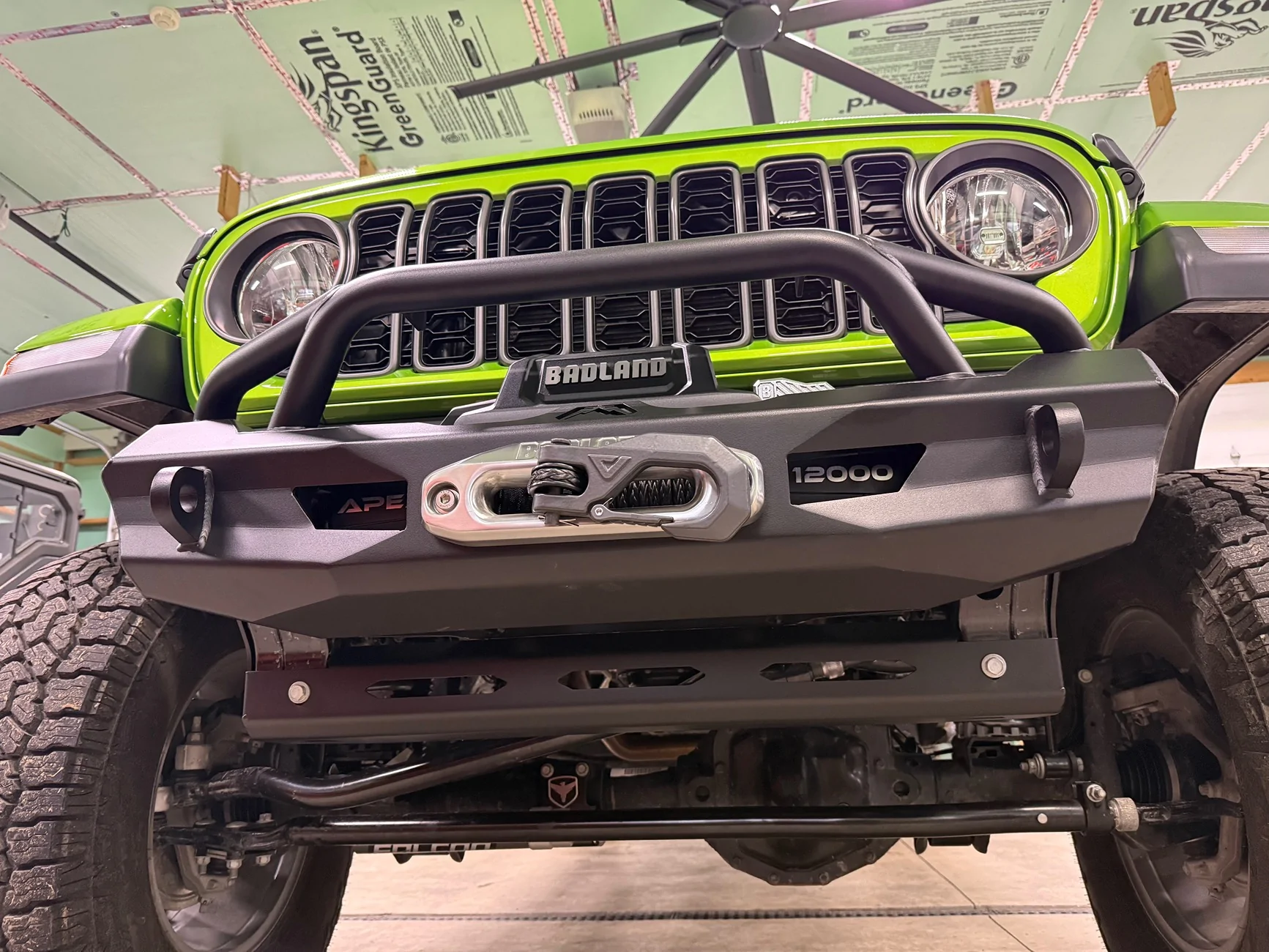Jeep Gladiator Fab Four Ghost Stubby Bumper Installed IMG_3415