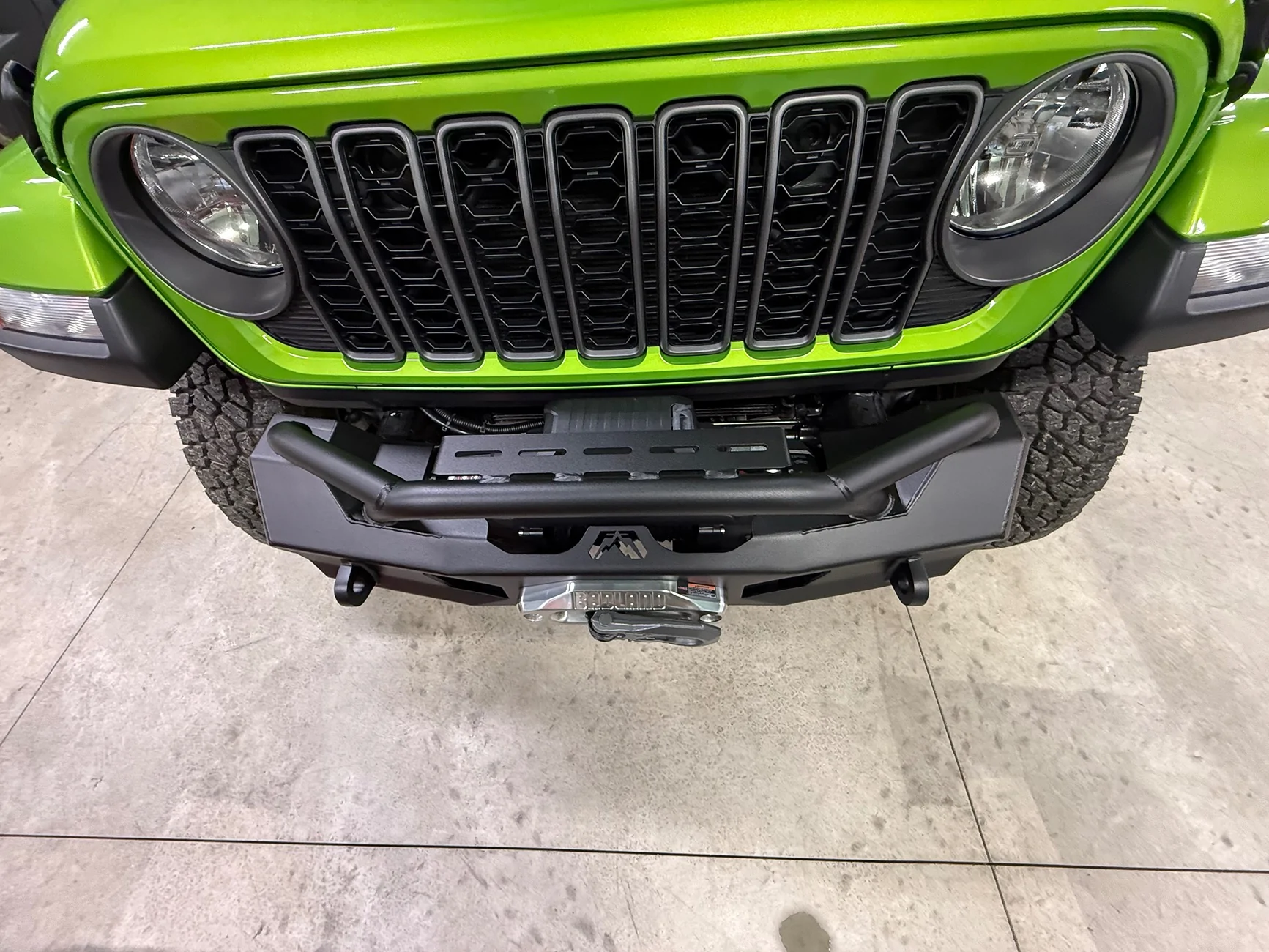 Jeep Gladiator Fab Four Ghost Stubby Bumper Installed IMG_3417