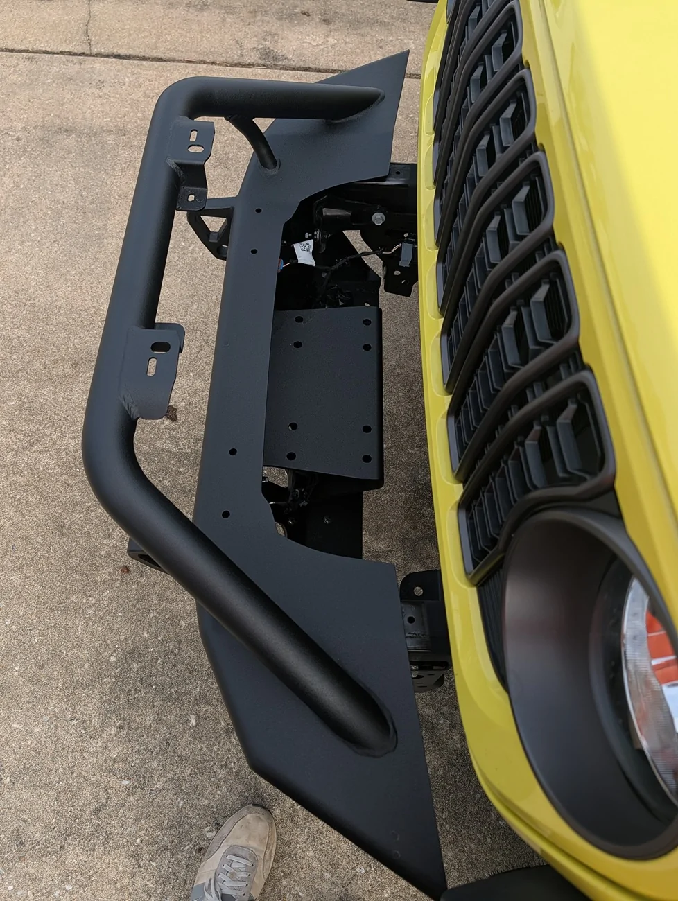 Jeep Gladiator Smittybilt xrc gen 3 bumper install- is this right? PXL_20251231_174403174.MP
