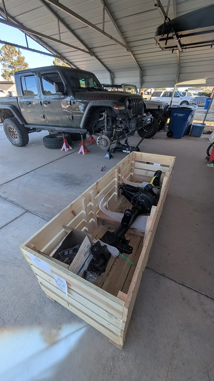 Jeep Gladiator Bent Axle or Blown Ball Joints/ Hub Bearing? PXL_20260102_222536936