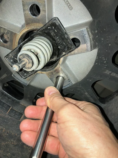 Jeep Gladiator Tire rotation with spare IMG_2676