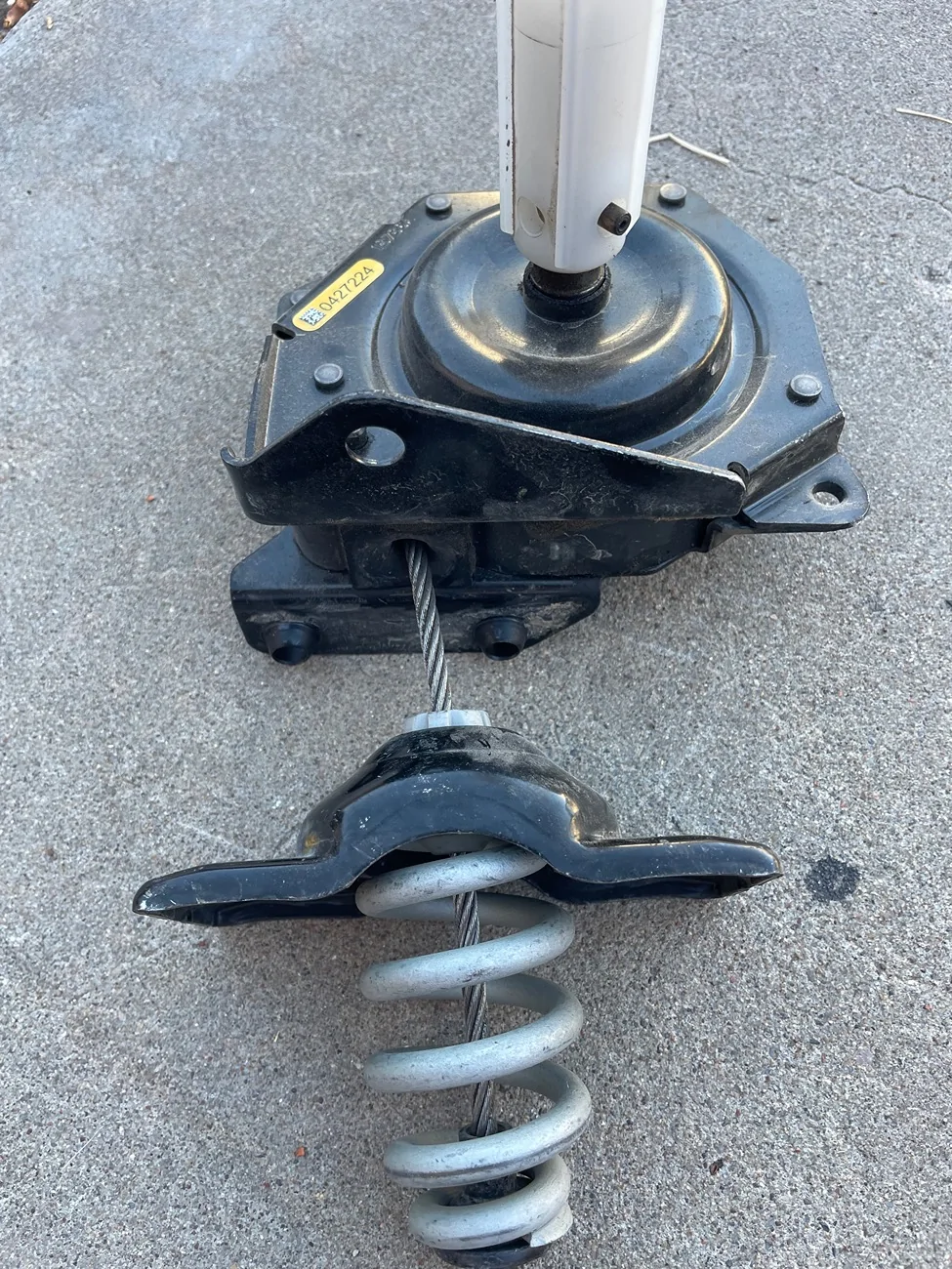 Jeep Gladiator OEM Spare tire carrier IMG_9641