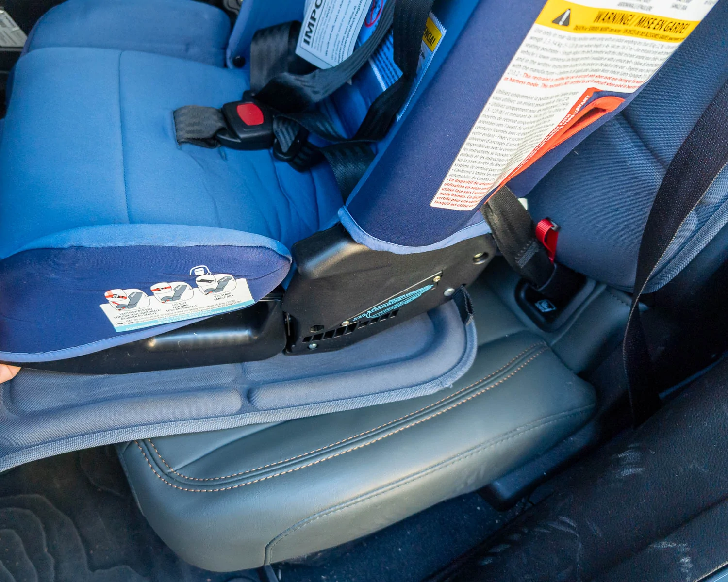 Jeep Gladiator Diono Radian 3R forward-facing has me beaten Seat3