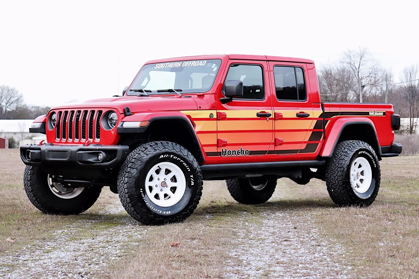 Jeep Gladiator Got it on the road with old school wrap, 3.5" lift and 37s. All I lack is finishing j104UUuXmDqRWvkc4&_nc_zt=23&_nc_ht=scontent-lax3-1