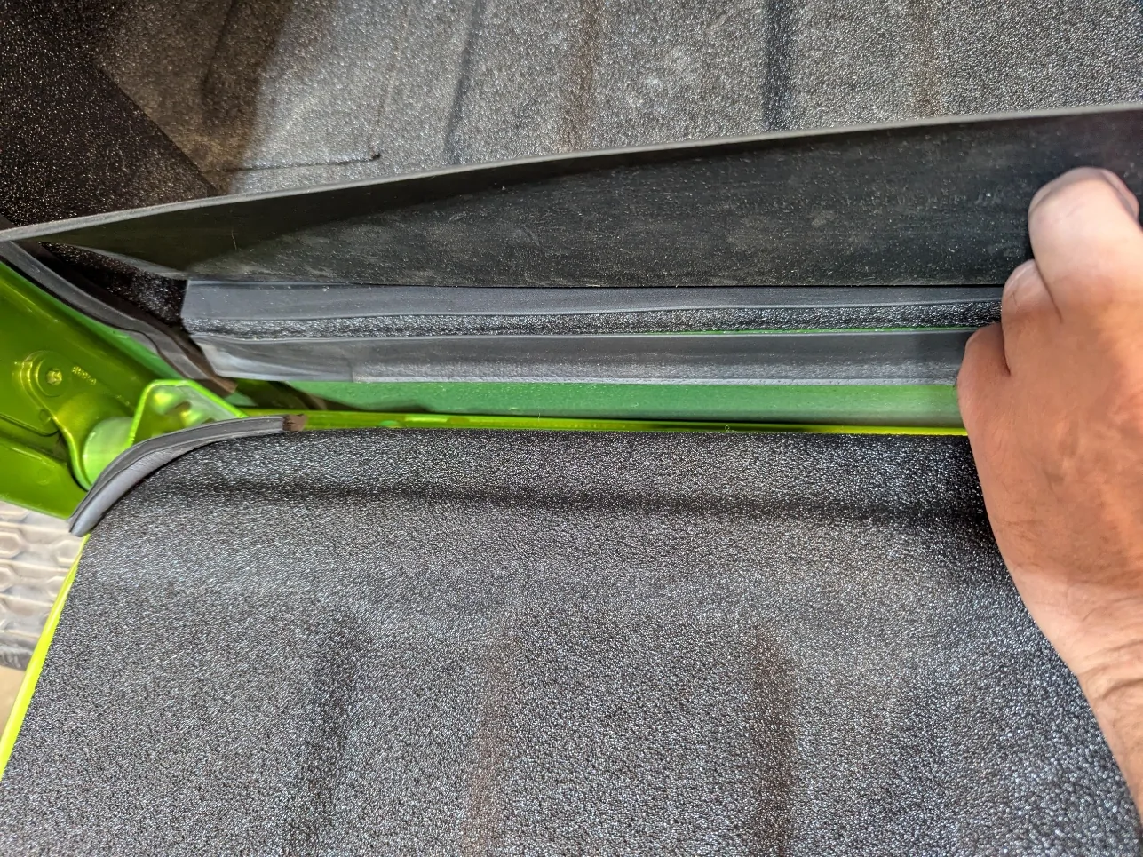 Jeep Gladiator Installed and checked out the 3W bed mat PXL_20251124_183355535