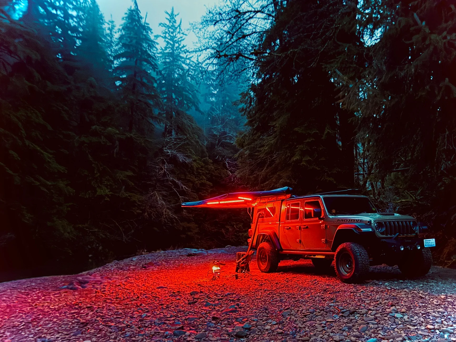 Jeep Gladiator Bed camping IMG_1023