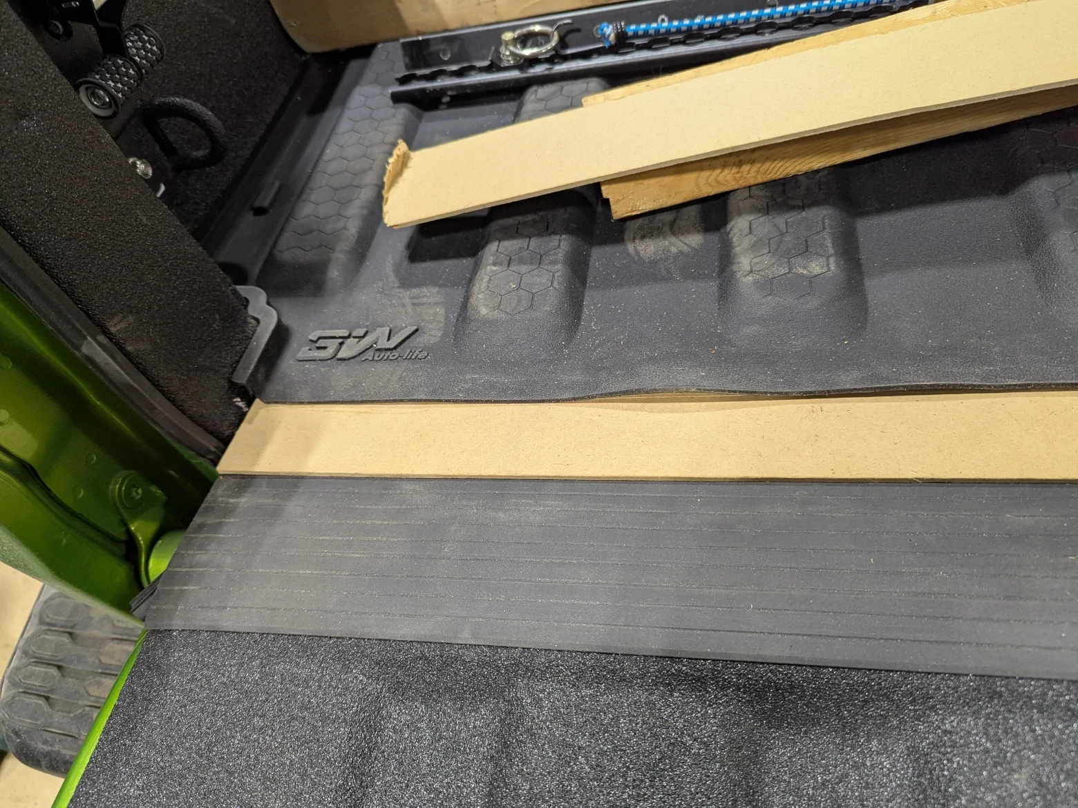 Jeep Gladiator Installed and checked out the 3W bed mat PXL_20260106_173505424