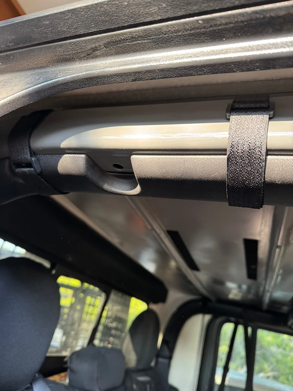 Jeep Gladiator Starlink Mini interior mount IMG_9449