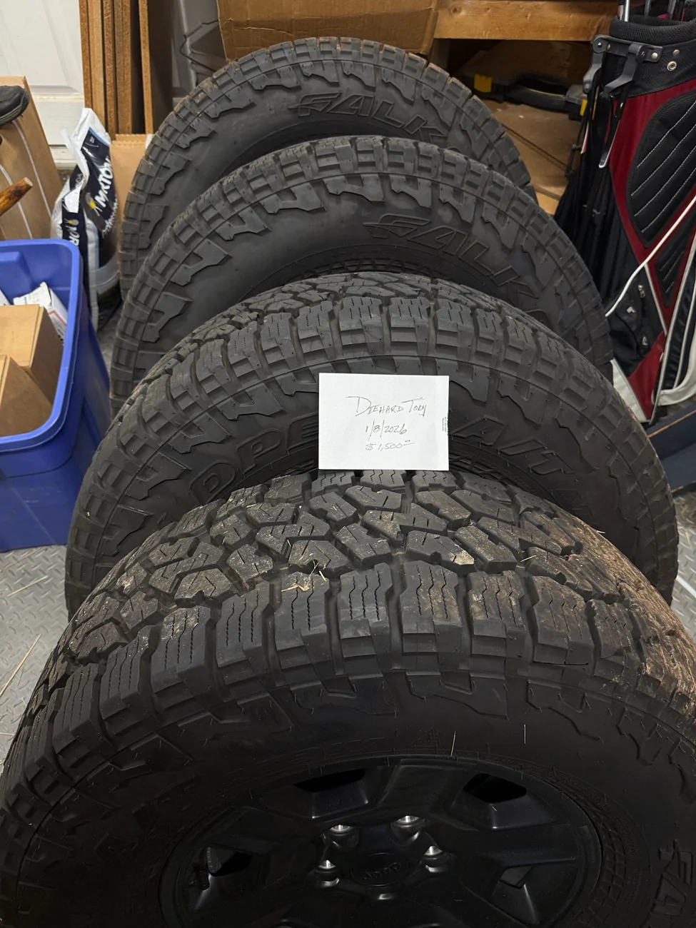 Jeep Gladiator MOJAVE TIRES AND WHEELS wTPS Gladiator TiresWheels 3001miles